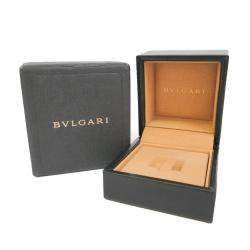 Pre Owned Bvlgari Bvlgari Bvlgari 18K White Gold Diamond Ring EU 57