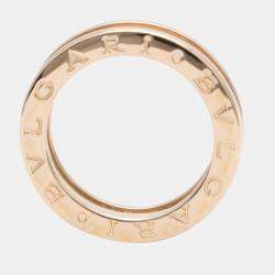 مملوكة مسبقًا Bvlgari B.Zero1 18K Rose Gold Ring EU 52