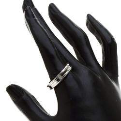 Bvlgari B.Zero1 18K White Gold Ring EU 59