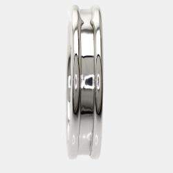 Bvlgari B.Zero1 18K White Gold Ring EU 59