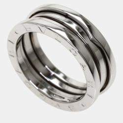 Bvlgari B.Zero1 18K White Gold Ring EU 55