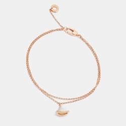 Bvlgari Divas' Dream Mother of Pearl 18k Rose Gold Bracelet