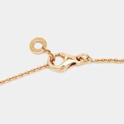 Bvlgari Bvlgari Multi Gemstones 18k Rose Gold Long Station Necklace