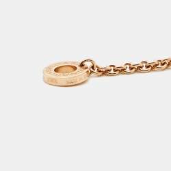 Bvlgari Bvlgari Multi Gemstones 18k Rose Gold Long Station Necklace