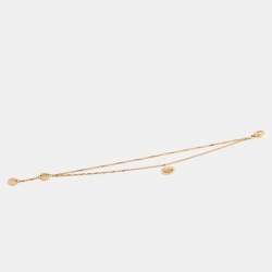 Pre Owned Bvlgari Divas' Dream Mother of Pearl 18k Rose Gold Bracelet