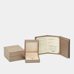 Pre Owned Bvlgari Divas' Dream Mother of Pearl 18k Rose Gold Bracelet