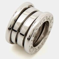 Pre Owned Bvlgari B.Zero1 18K White Gold Pendant