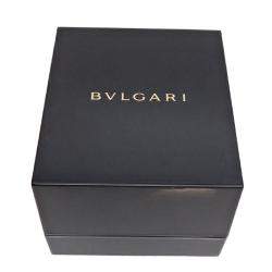 Pre Owned Bvlgari B.Zero1 18K Rose Gold Ceramic Ring EU 50