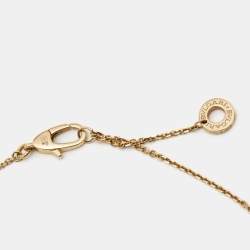 Bvlgari Divas' Dream Turquoise Diamond 18k Rose Gold Necklace
