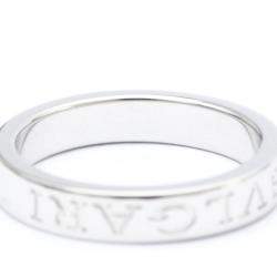 Pre Owned Bvlgari 18K White Gold Ring EU 57