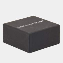 Pre Owned Bvlgari Divas' Dream Mother of Pearl Diamonds 18k Rose Gold Charm Ring Size 50