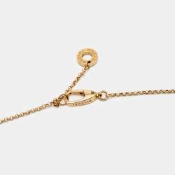 Bvlgari Bvlgari Mother of Pearl 18k Rose Gold Pendant Necklace