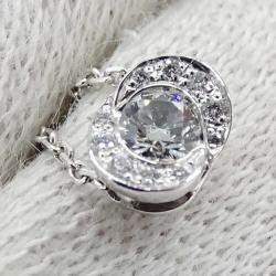 Pre Owned Bvlgari  Incontro d'Amore 18K White Gold Diamond Necklace