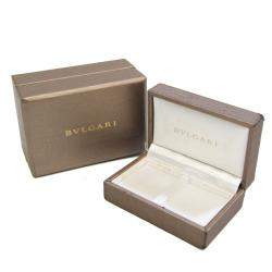 Pre Owned Bvlgari 18K White Gold Diamond Ring EU 56