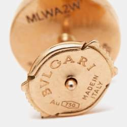 Bvlgari Bvlgari Bvlgari Mother of Pearl 18k Rose Gold Earrings
