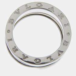 Bvlgari B.Zero1 3-Band 18K White Gold Ring EU 48