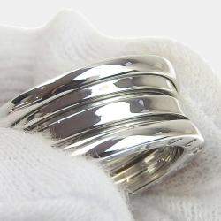 Bvlgari B.Zero1 3-Band 18K White Gold Ring EU 48