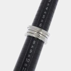 Bvlgari B.Zero1 3-Band 18K White Gold Ring EU 48