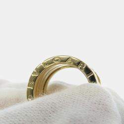 Pre Owned Bvlgari B.Zero1 3-Band 18K Yellow Gold Ring EU 49