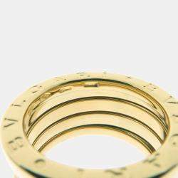 Pre Owned Bvlgari B.Zero1 3-Band 18K Yellow Gold Ring EU 49