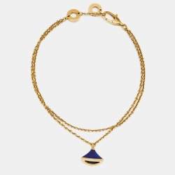 Bvlgari Divas' Dream Lapis Lazuli 18k Rose Gold Bracelet SM