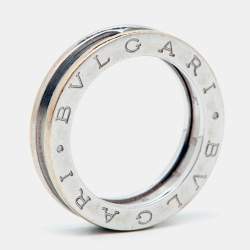 Pre Owned Bvlgari B.Zero1 1-Band 18k White Gold Band Ring Size 54
