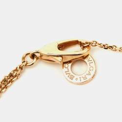 Bvlgari Divas' Dream Mother of Pearl 18K Rose Gold Charm Bracelet SM