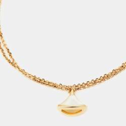Bvlgari Divas' Dream Mother of Pearl 18K Rose Gold Charm Bracelet SM