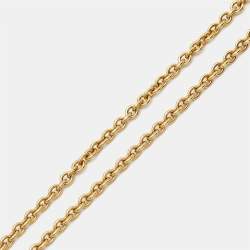 Pre Owned Bvlgari Catene 18k Yellow Gold Chain Necklace