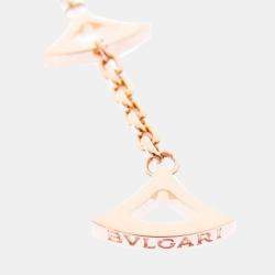 Pre Owned Bvlgari Divas' Dream 18K Rose Gold Diamond Multi Stone Necklace