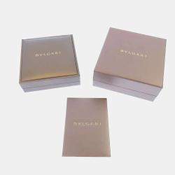 Pre Owned Bvlgari Divas' Dream 18K Rose Gold Diamond Multi Stone Necklace