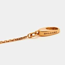 Bvlgari Divas' Dream Diamond Mother of Pearl 18k Rose Gold Necklace