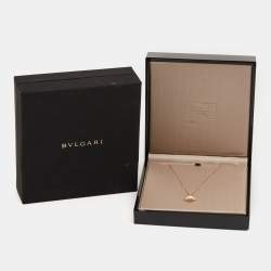 Bvlgari Divas' Dream Diamond Mother of Pearl 18k Rose Gold Necklace