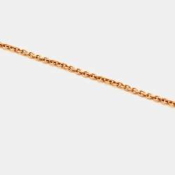Bvlgari Bvlgari Onyx Mother of Pearl Diamond 18k Rose Gold Necklace