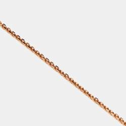 Bvlgari Divas' Dream Turquoise Diamond 18k Rose Gold Necklace