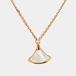 Bvlgari Divas' Dream Mother of Pearl 18k Rose Gold Bracelet