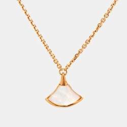 Bvlgari Divas' Dream Mother of Pearl 18k Rose Gold Bracelet