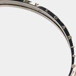 Bvlgari B.Zero1 18k Rose Gold Stainless Steel Open Cuff Bracelet M/L