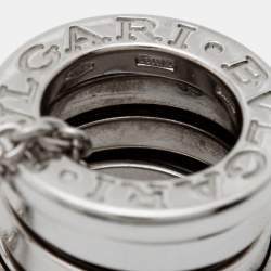 Bvlgari B.Zero1 18k White Gold Pendant Necklace
