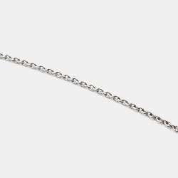 Bvlgari B.Zero1 18k White Gold Pendant Necklace