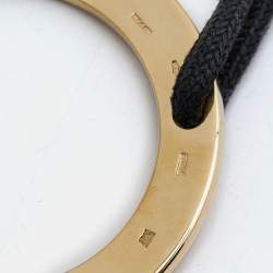 Bvlgari Bvlgari Circle 18k Yellow Gold Cord Bracelet