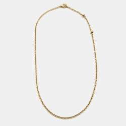Pre Owned Bvlgari Catene 18k Yellow Gold Chain Necklace