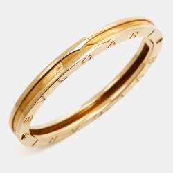 Pre Owned Bvlgari B.Zero1 18k Yellow Gold Bracelet M