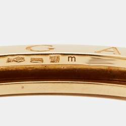Pre Owned Bvlgari B.Zero1 18k Yellow Gold Bracelet M