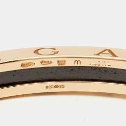 Bvlgari B.Zero1 Ceramic 18k Rose Gold Bracelet M