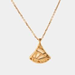 Bvlgari Divas' Dream Diamond Mother of Pearl 18k Rose Gold Necklace