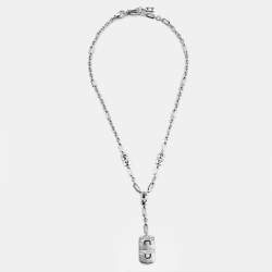 Bvlgari Parentesi Diamond 18k White Gold Necklace