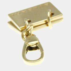 Bvlgari 18K Yellow Gold Memo Charm 