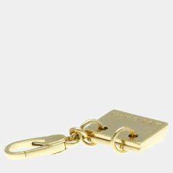 Bvlgari 18K Yellow Gold Memo Charm 