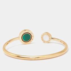 Pre Owned Bvlgari Bvlgari Bvlgari  Multi Gemstone 18k Rose Gold Bracelet S